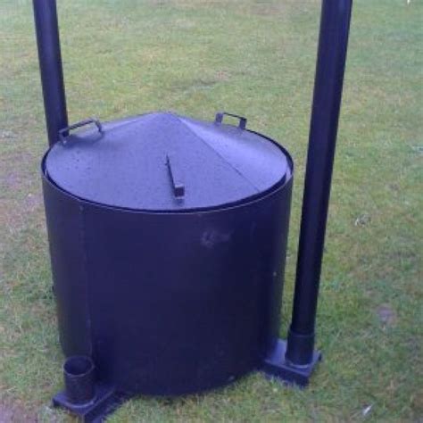 Charcoal Kiln Mini | Making charcoal, Kiln, Bbq grill design