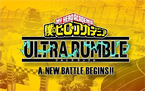 My Hero Academia: Ultra Rumble drops debut trailer, will feature 12 playable characters for the ...