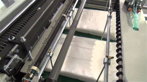 Plastic bags manufacturing machine - YouTube