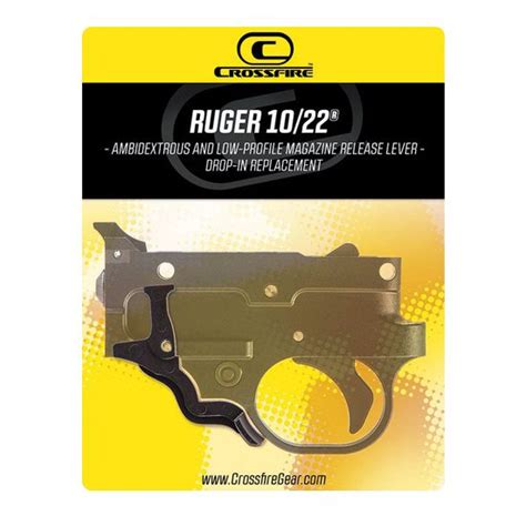 The Ruger 10/22 Magazine Release Lever - Crossfire Shooting Gear