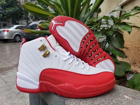 Air Jordan 12 “Cherry” White/Varsity Red-Black – The Sole Line