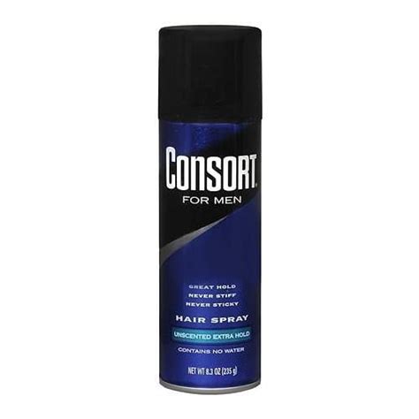 Consort Unscented Extra Hold Aerosol Hair Spray For Men, 8.3 Oz, 3 Pack - Walmart.com