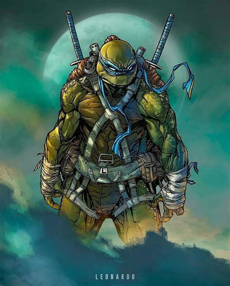 Leonardo, tmnt, HD phone wallpaper | Peakpx