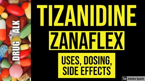 Tizanidine (Zanaflex) - Uses, Dosing, Side Effects - YouTube