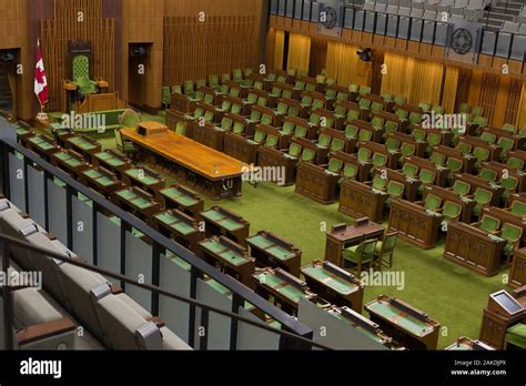 Canadian Parliament Building Interior. Parliament of Canada has ...