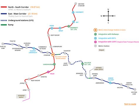 PM Modi To Inaugurate Ahmedabad Metro Rail Phase I Today; Know Route ...