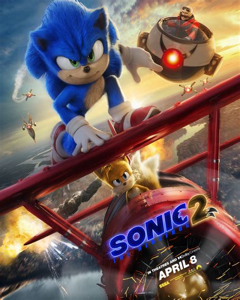Check out the poster for SEGA and Paramount’s Sonic the Hedgehog 2, plus trailer update ...
