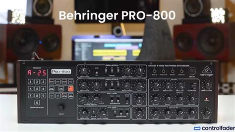 Behringer PRO-800 synthesizer starts shipping in April 2023