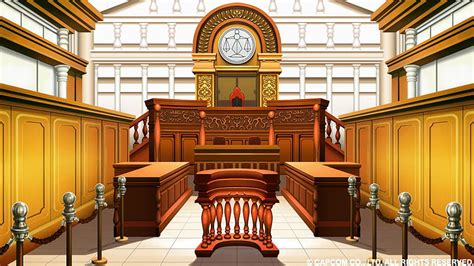 Ace Attorney Courtroom Background - - - Tip HD wallpaper | Pxfuel