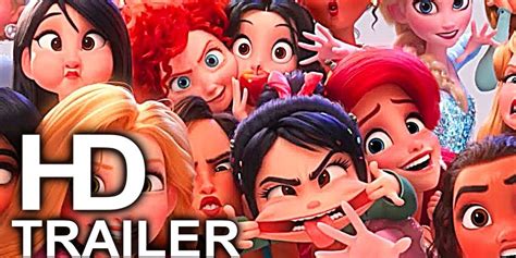 WRECK IT RALPH 2 Frozen, Merida, Disney Princesses & Moana Funny Scenes ...