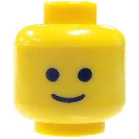 LEGO Basic Smile Minifigure Head [Yellow] [No Packaging] - Walmart.com ...