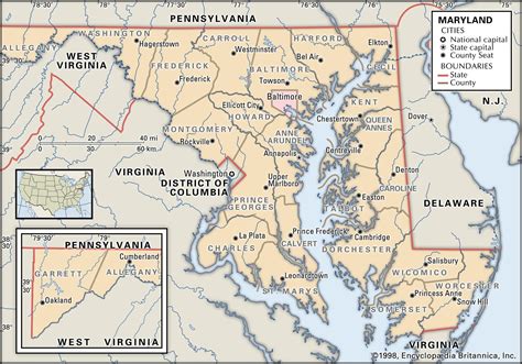 Map Of Maryland Cities And Towns – Verjaardag Vrouw 2020