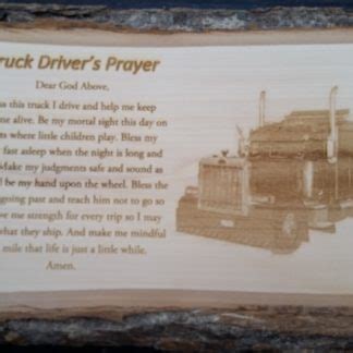 Truck Driver’s Prayer