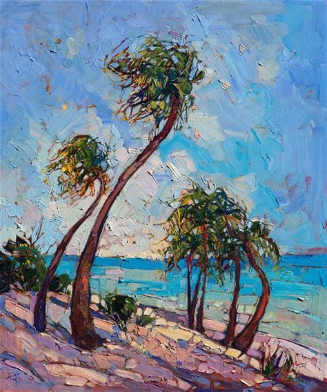 Puerto Rico - Erin Hanson Contemporary Impressionism Art Gallery in Carmel-by-the-Sea and San Diego