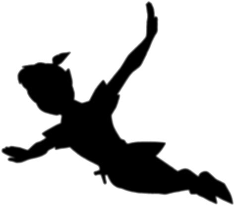 Peter Pan Tinker Bell Wendy Darling Captain Hook Silhouette - peter pan png download - 1280*1127 ...