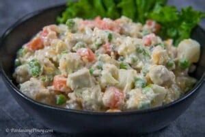 Chicken Potato Salad Recipe - Panlasang Pinoy