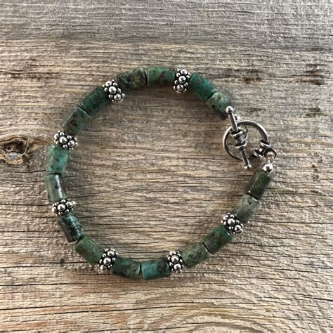 Earthy African Turquoise Bracelet – Michele's Wearable Art