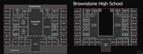 Phasmophobia Brownstone High School Map - SteamAH