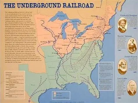 Underground Railroad Map