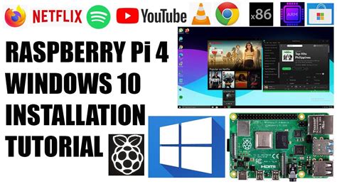 Raspberry Pi 4: Windows 10 Installation Tutorial - YouTube