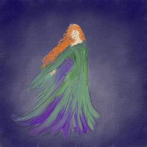 Lady of the green kirtle by MimiTrammell on DeviantArt