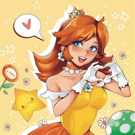 Princess Daisy Fan Art