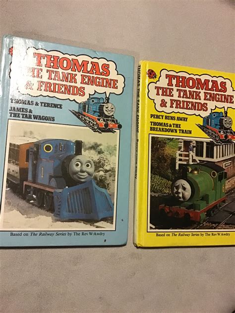 Pair of 1980s Thomas the Tank Engine Ladybird Books by the Rev W Audrey - Etsy Australia