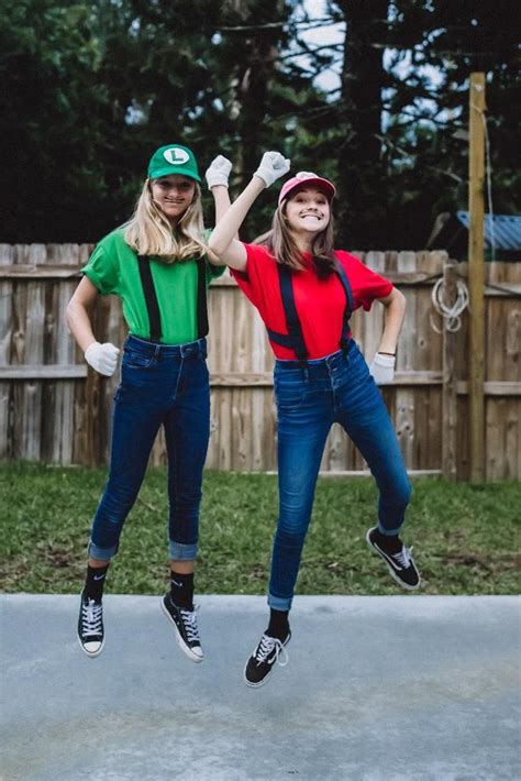 Mario and Luigi | Duo halloween costumes, Halloween costume outfits ...