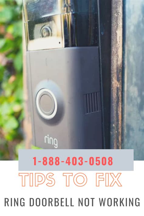 Ring Doorbell Services: Easy Fix: Ring Doorbell Not Working | Ring Doorbell