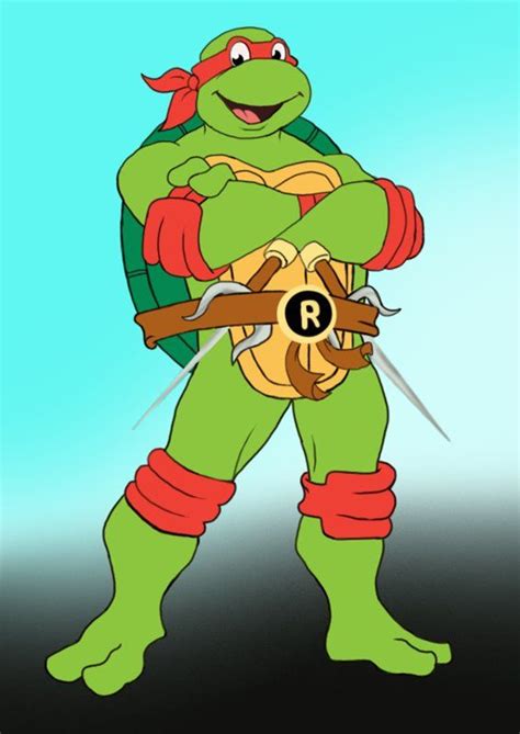 Learn How to Draw Raphael from Teenage Mutant Ninja Turtles (Teena… | Raphael ninja turtle ...