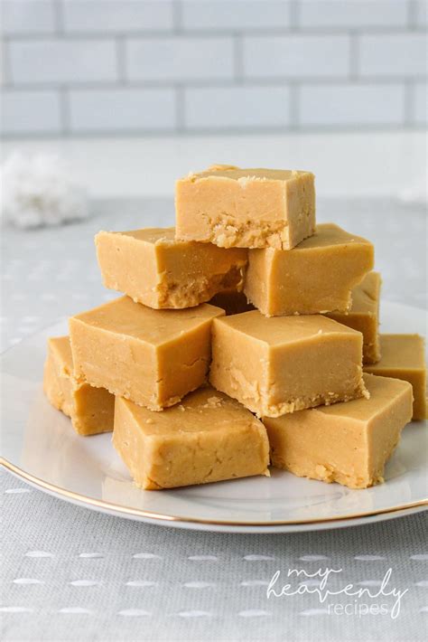 Peanut Butter Fudge Recipe - My Heavenly Recipes