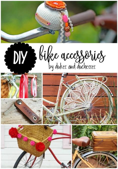 15 DIY Bike Accessories - Dukes and Duchesses