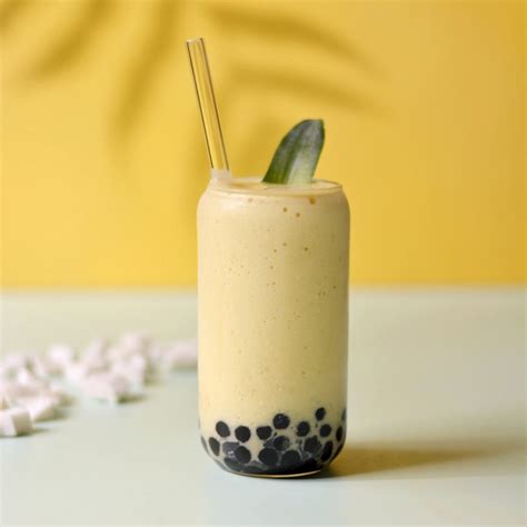 Boba Smoothie Tropical Style - Joy to the Food