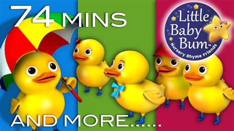 Five Little Ducks | Learn with Little Baby Bum | Nursery Rhymes for ...