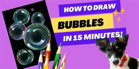 How to draw colored pencil bubbles! Quick and easy beginner lesson ...