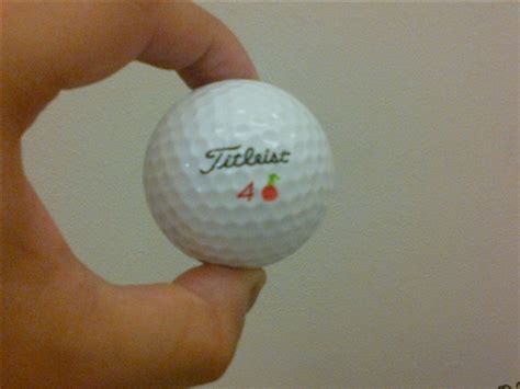 Creative Golf Ball Markings