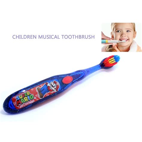 Electric Toothbrush Kids Music 2 Minutes Remind Teeth Brush For Children Musical Sonic Kids ...