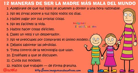 12 MANERAS DE SER LA MADRE MÁS MALA DEL MUNDO2 - Imagenes Educativas