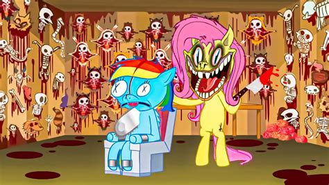 SCARY MY LITTLE PONY HORROR VIDEOS (SHED.MOV & APPLE.MOV) - YouTube