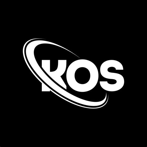 logotipo de kos. letra kos. diseño del logotipo de la letra kos. Logotipo de iniciales kos ...