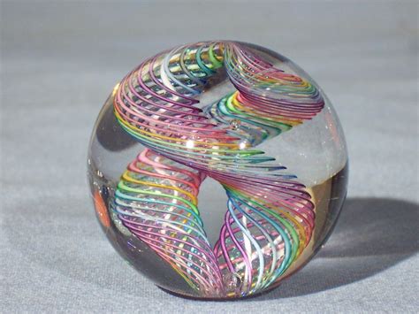 Marbles: Hand Made Art Glass James Alloway Dichroic Marble Stained ...