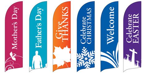 Special Sunday Flag Banner Set Banner - Church Banners - Outreach Marketing