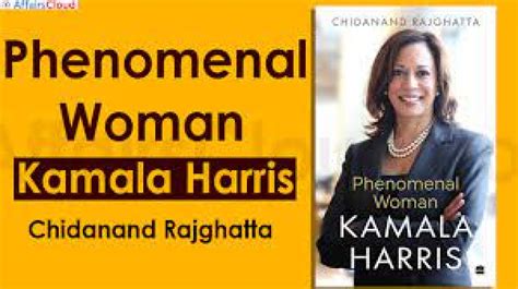 The biography titled “Kamala Harris: Phenomenal Woman” written by Chidanand Rajghatta