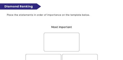 KS2 Essential templates - Diamond Ranking / Diamond Nine | Plazoom