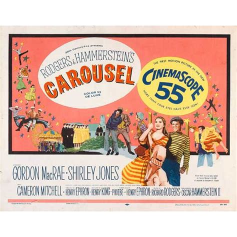 Carousel - movie POSTER (Half Sheet Style A) (22" x 28") (1956) - Walmart.com - Walmart.com