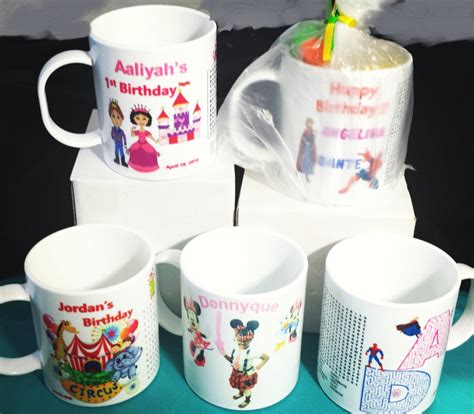 Personalized Plastic Mugs Kids Mugs Loot Bags Stocking