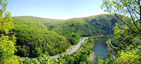 Delaware Water Gap - View from Council Rock | Delaware water gap, Appalachian trail, Recreation area