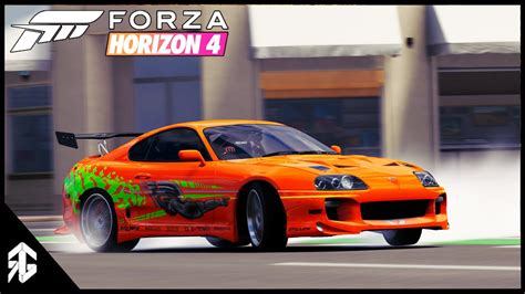 Forza Horizon 4 - TOYOTA SUPRA MKIV FIRST GAMEPLAY (FH4) BRIAN IS BACK! - YouTube