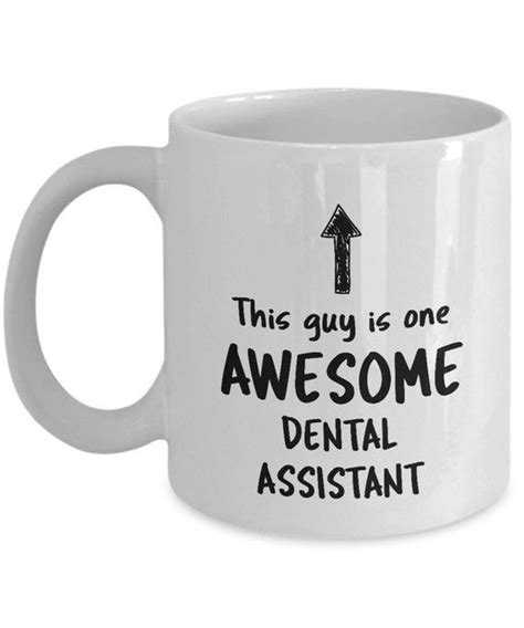 Funny gift for dental assistant this guy is one awesome dental assistant men inspirational cute ...