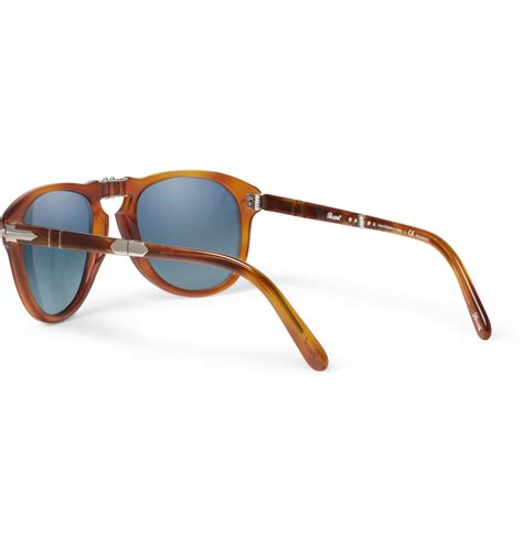 Persol Steve Mcqueen 714 54 Folding Acetate Sunglasses in Brown for Men ...